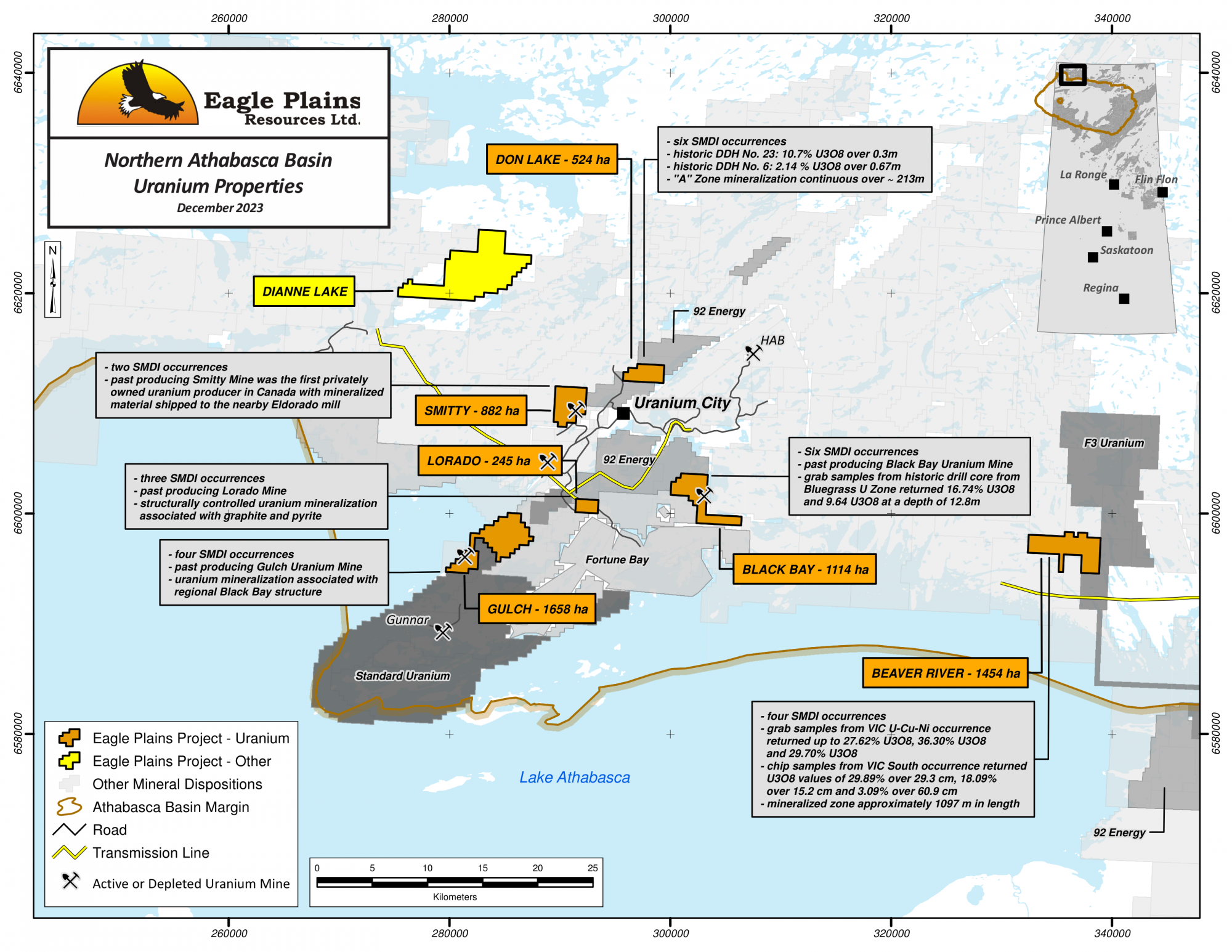 Map of Black Bay Project