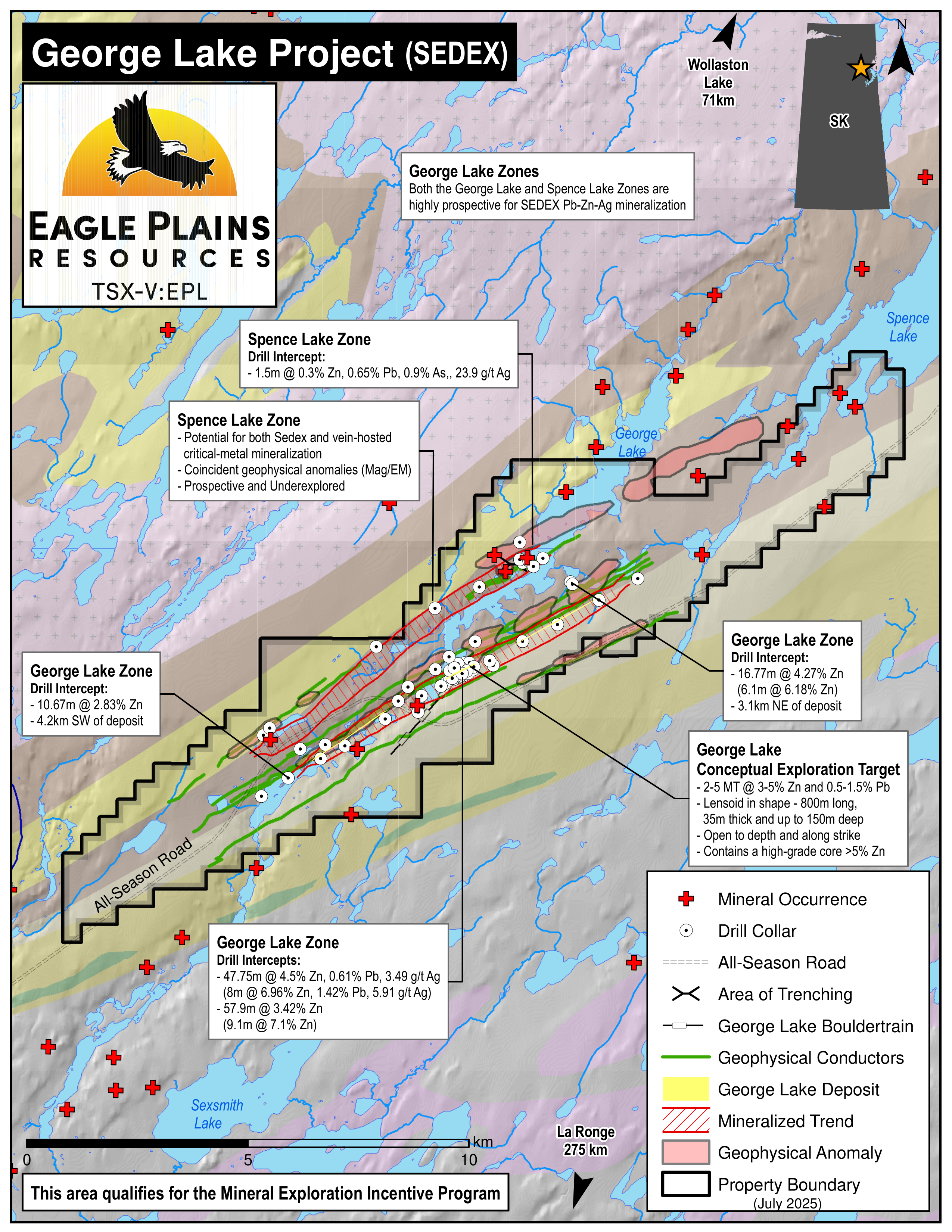 George Lake Project Map
