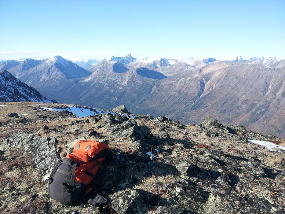 Drop off location for the start of a day of exploration in NW BC