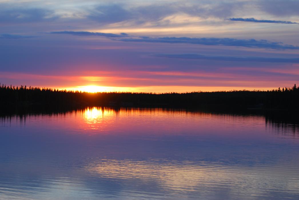 Northern Saskatchewan Sunset