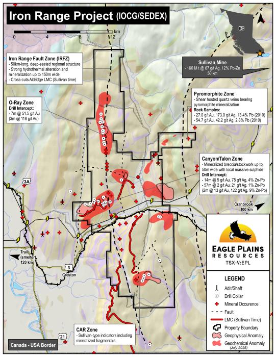 Iron Range Project Map